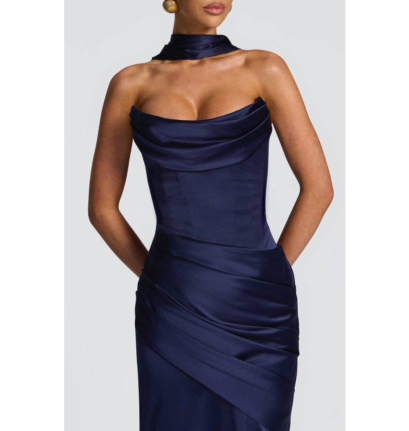 Kensington maxi dress Navy