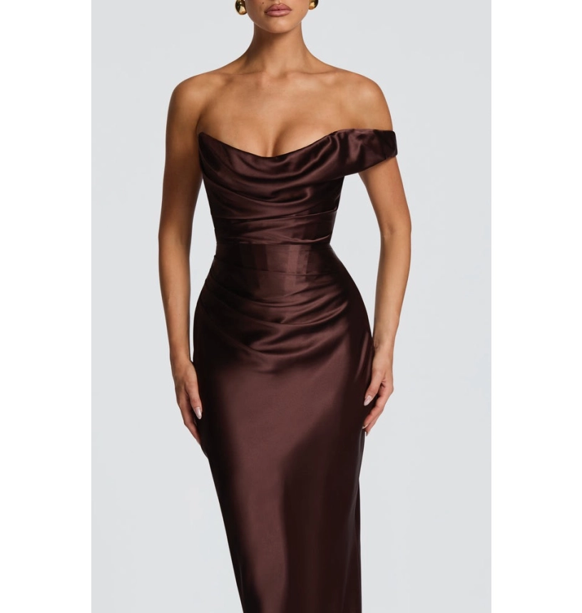 Thalassa maxi dress brown